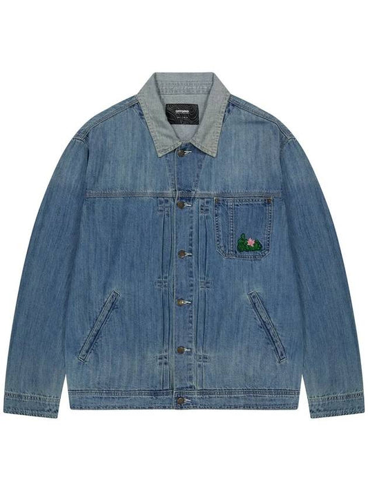 OG Heritage Denim Trucker Jacket Blue - OFFGRID - BALAAN 1