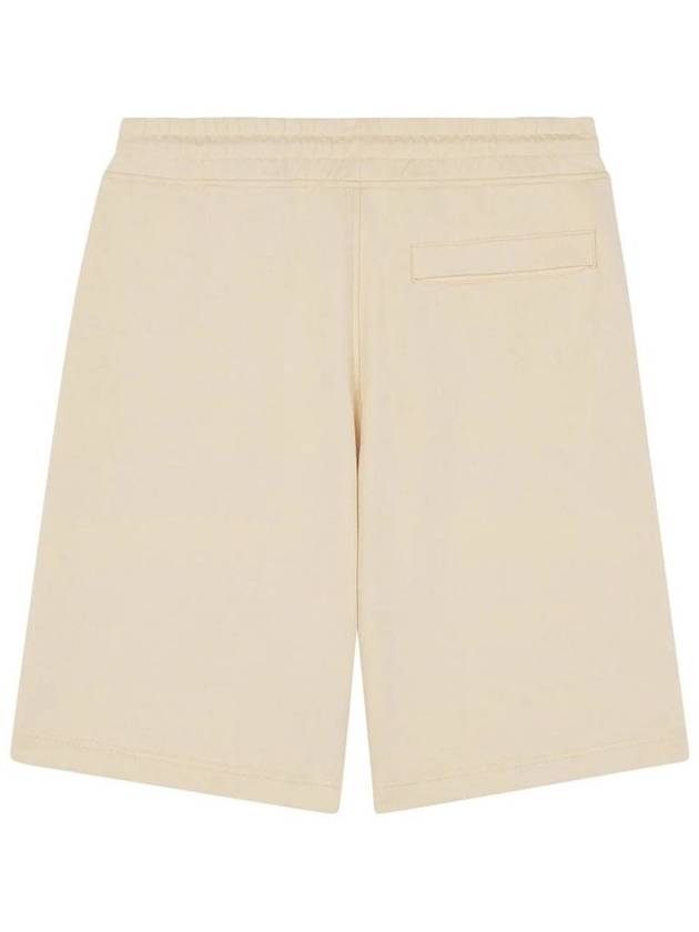 Bold Fox Head Patch Oversized Jog Shorts Beige - MAISON KITSUNE - BALAAN 3