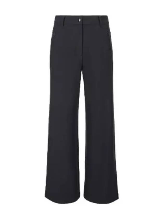 Doriani Black Women s Wide Pants Suit Slacks - DUVETICA - BALAAN 1