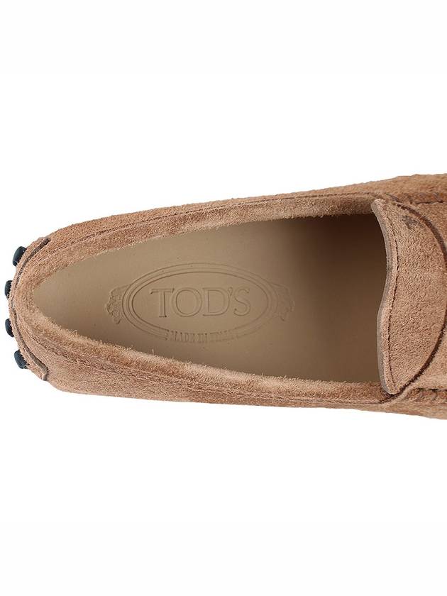 Suede Gommino Driving Shoes Brown - TOD'S - BALAAN 9