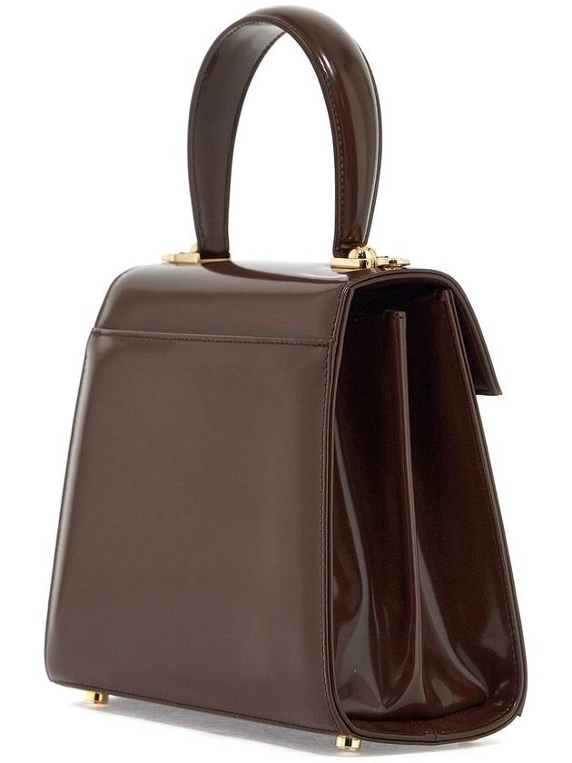 Iconic Calfskin Tote Bag Brown - SALVATORE FERRAGAMO - BALAAN 3