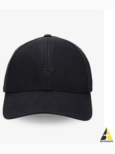 C Run Wash Logo Ball Cap Black - DIESEL - BALAAN 2