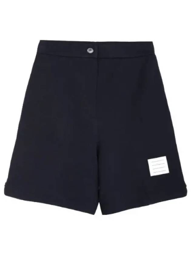 High Waist Wool Shorts Women s Short Pants - THOM BROWNE - BALAAN 1