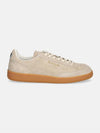 Logo Suede Low Top Sneakers Beige - PAUL SMITH - BALAAN 3