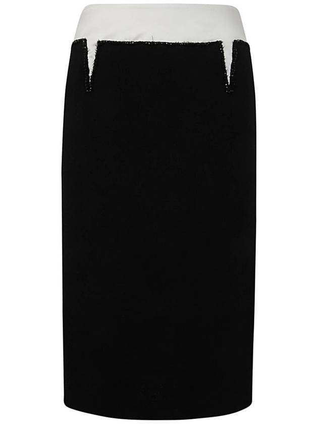 N°21 Crepe Pencil Skirt Clothing - Nº 21 - BALAAN 1