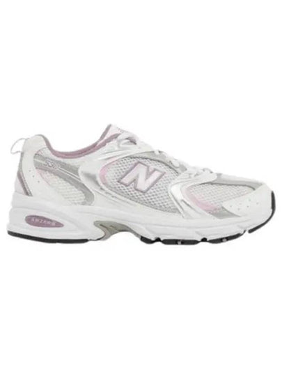 530 Low Top Sneakers White Silver Pink - NEW BALANCE - BALAAN 2