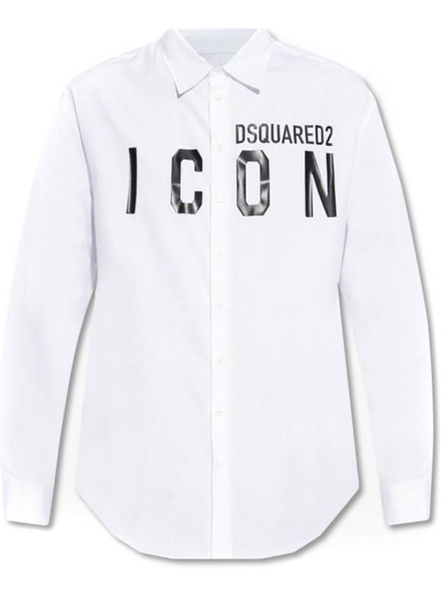 WHITE COTTON SHIRT S79DL0026S36275100 - DSQUARED2 - BALAAN 2