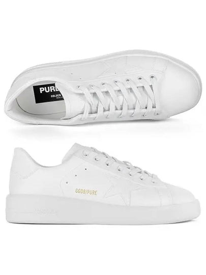 Purestar Lace-Up Low-Top Sneakers White - GOLDEN GOOSE - BALAAN 2