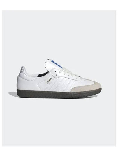 Samba OG Leather Low Top Sneakers Cloud White - ADIDAS - BALAAN 2