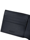 Men's Intrecciato Half Wallet Navy - BOTTEGA VENETA - BALAAN 6