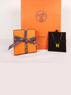 Pop H Pendant Necklace Silver - HERMES - BALAAN 4