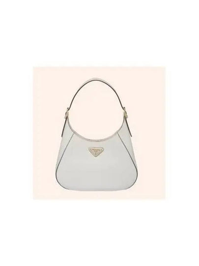 Medium Leather Shoulder Bag White - PRADA - BALAAN 2