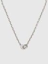 Trademark Chain Necklace Silver - GUCCI - BALAAN 1