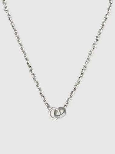 Trademark Chain Necklace Silver - GUCCI - BALAAN 1