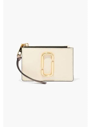 Snapshot Cb Top Zip Wallet Cloud White Multi MBACM23004IVX - MARC JACOBS - BALAAN 1