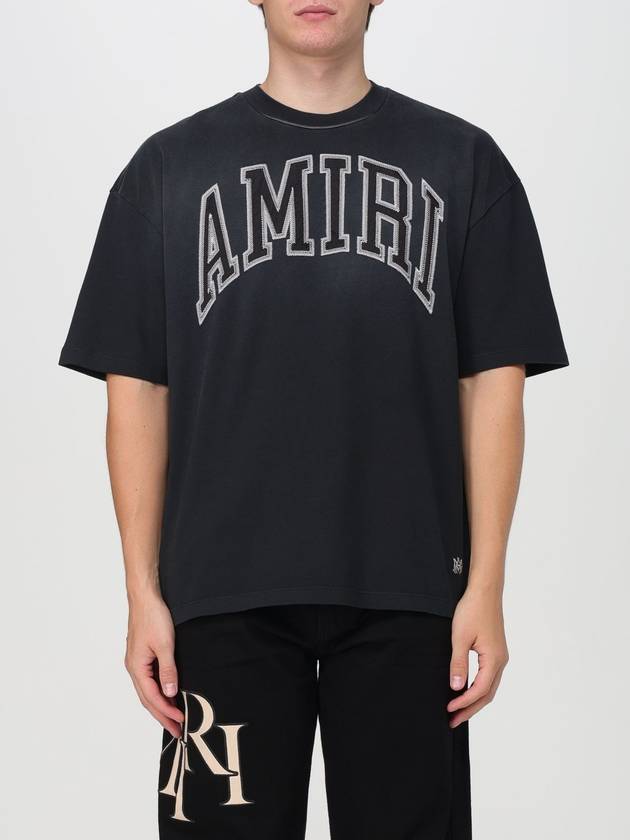 T-shirt con maxi logo Amiri - AMIRI - BALAAN 1