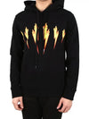 Flame Bolt Printing Hooded Sweatshirt PBJS447A M - NEIL BARRETT - BALAAN 3