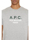 Madame Logo T-Shirt Heather Grey - A.P.C. - BALAAN 6