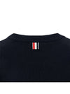 4 Bar Armband Milano Stitch Knit Top Navy - THOM BROWNE - BALAAN 6