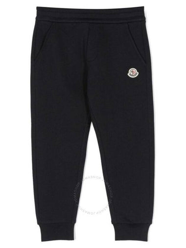 Moncler Boys Logo-Patch Cotton Track Pants, Size 4Y - MONCLER - BALAAN 1