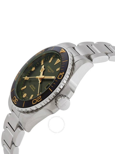 Longines Hydroconquest GMT Automatic Green Dial Men's Watch L3.790.4.06.6 - LONGINES - BALAAN 2