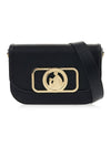 Flap Large Cross Bag Black - LANVIN - BALAAN 2