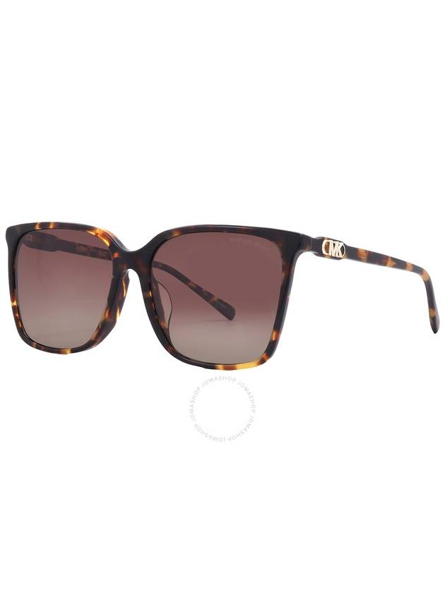 Michael Kors Canberra Brown Gradient Square Ladies Sunglasses MK2197F 3006T5 58 - MICHAEL KORS - BALAAN 3