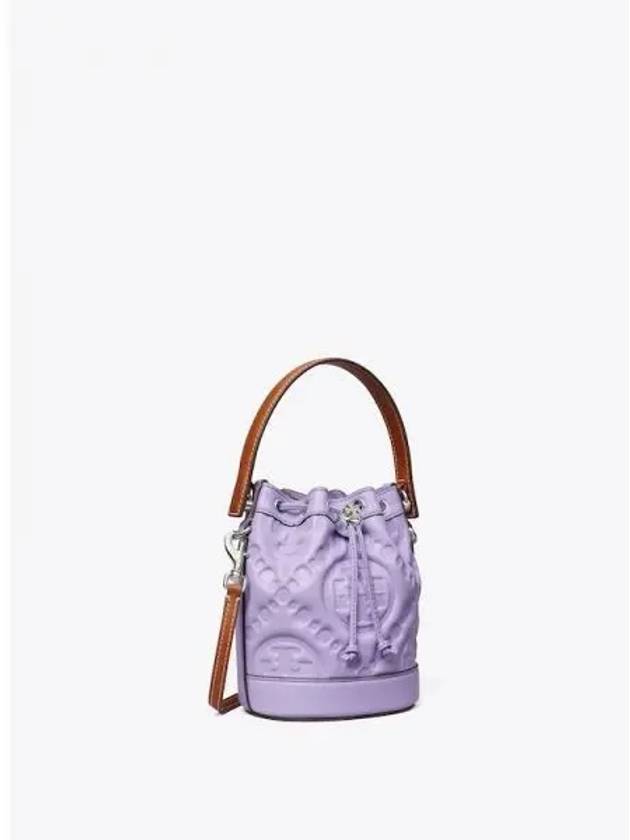 Monogram Puppy Mini Bucket Bag Tote Lavender Domestic Product GM0023080845093 - TORY BURCH - BALAAN 1