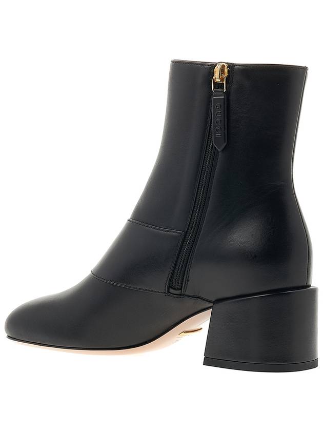 Blondie Ankle Boots Black - GUCCI - BALAAN.