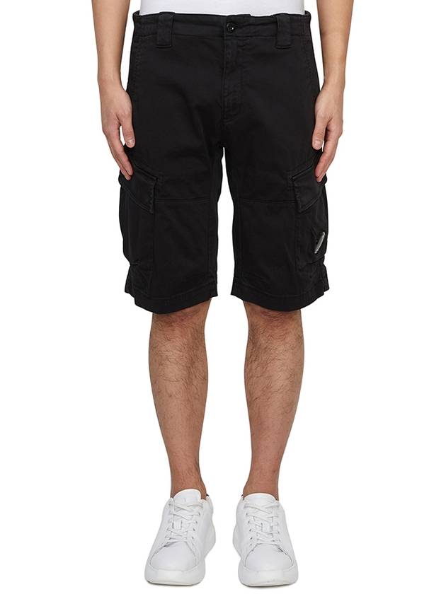 CP Company Short Pants 18CMBE116A005694G999 BLACK - CP COMPANY - BALAAN 2