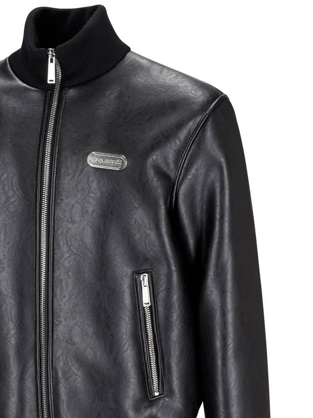 Fake Shearling Bomber Jacket S74AM1440S78168 900 BLACK B0170370435 - DSQUARED2 - BALAAN 4