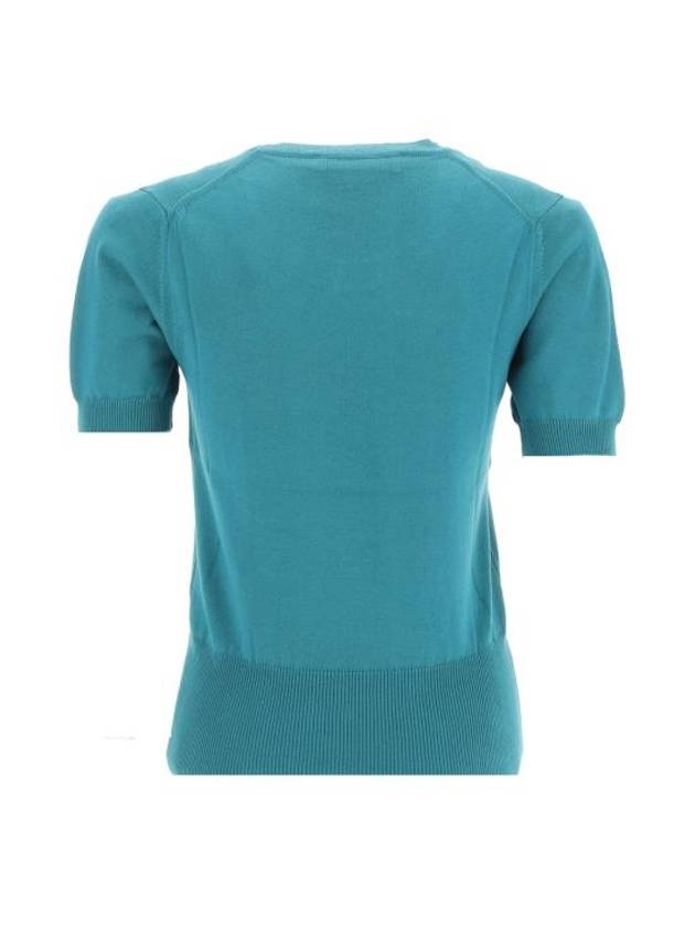 Bea Knit Top Blue - VIVIENNE WESTWOOD - BALAAN 3