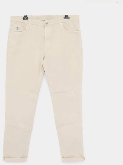 Straight Pants M277PD3210 C6233 BEIGE - BRUNELLO CUCINELLI - BALAAN 2