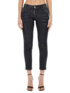 Clean Wash Jennifer Jeans Black - DSQUARED2 - BALAAN 2