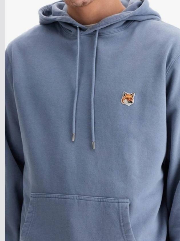 Fox Head Patch Regular Hoodie Light Blue - MAISON KITSUNE - BALAAN 3