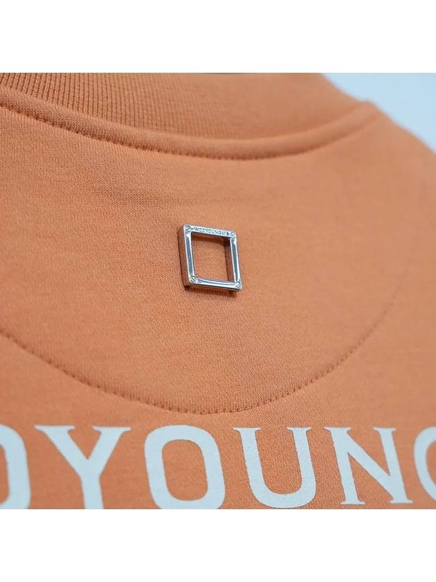 Women's Bag Logo Sweatshirt Salmon M233TS27716S - WOOYOUNGMI - BALAAN 4