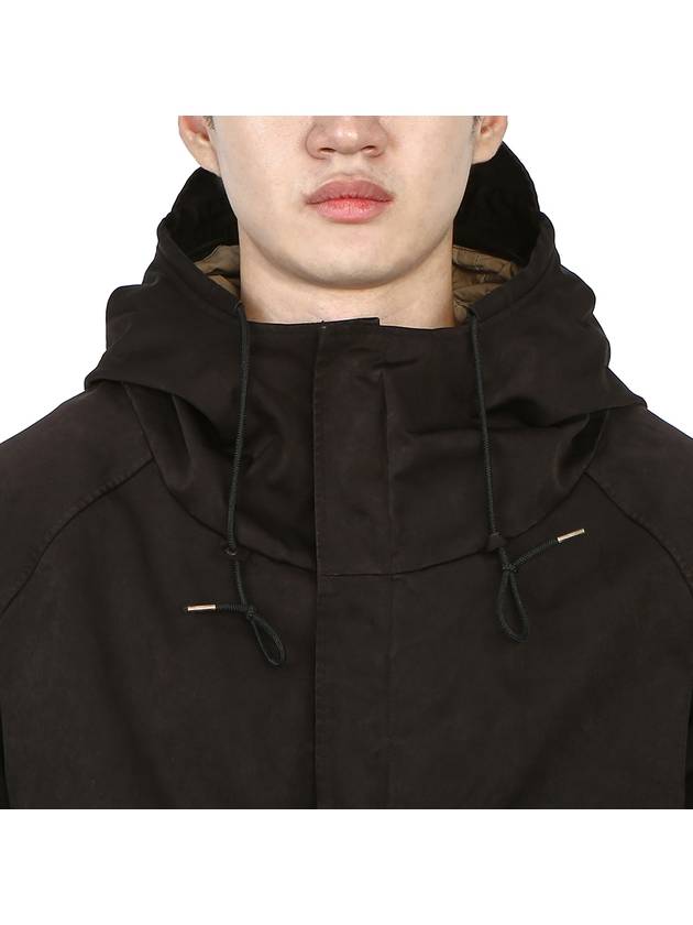 Tempest Hooded Anorak Black - TEN C - BALAAN 10