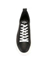 Starter Leather Low Top Sneakers Black - GOLDEN GOOSE - BALAAN 6