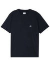 30/1 Jersey Logo Short Sleeve T-Shirt Navy - CP COMPANY - BALAAN 4