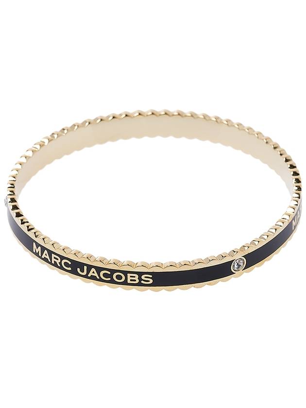 The Mardillion Scallop Bracelet Black Gold - MARC JACOBS - BALAAN 10