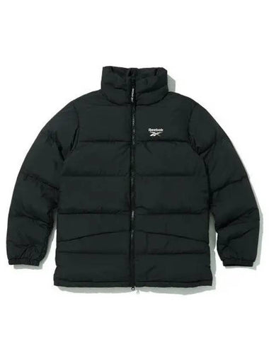 Core Mid Down Jacket Black - REEBOK - BALAAN 1