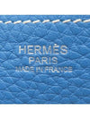 BLUE 3 WAY BAG - HERMES - BALAAN 4