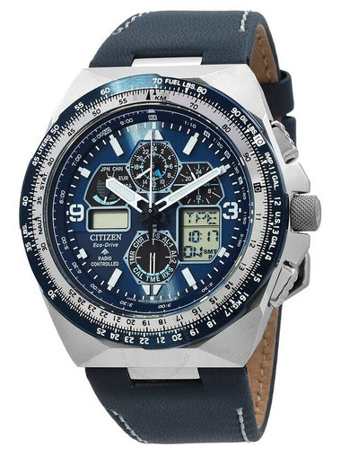 Citizen Promaster Skyhawk A-T Chronograph Blue Dial Men's Watch JY8148-08L - CITIZEN - BALAAN 1