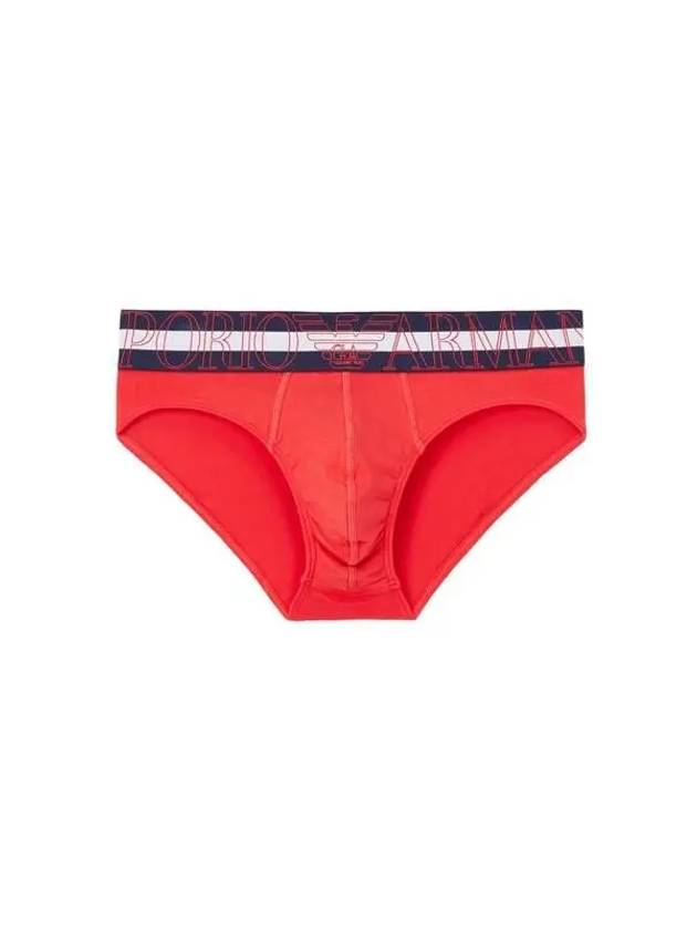 UNDERWEAR Men s Big Logo Banding Cotton Briefs Red 270663 - EMPORIO ARMANI - BALAAN 1