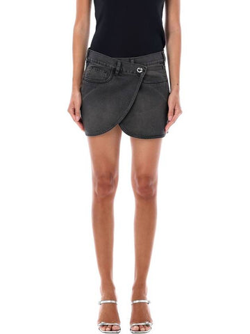 Coperni Denim Mini Skirt - COPERNI - BALAAN 1