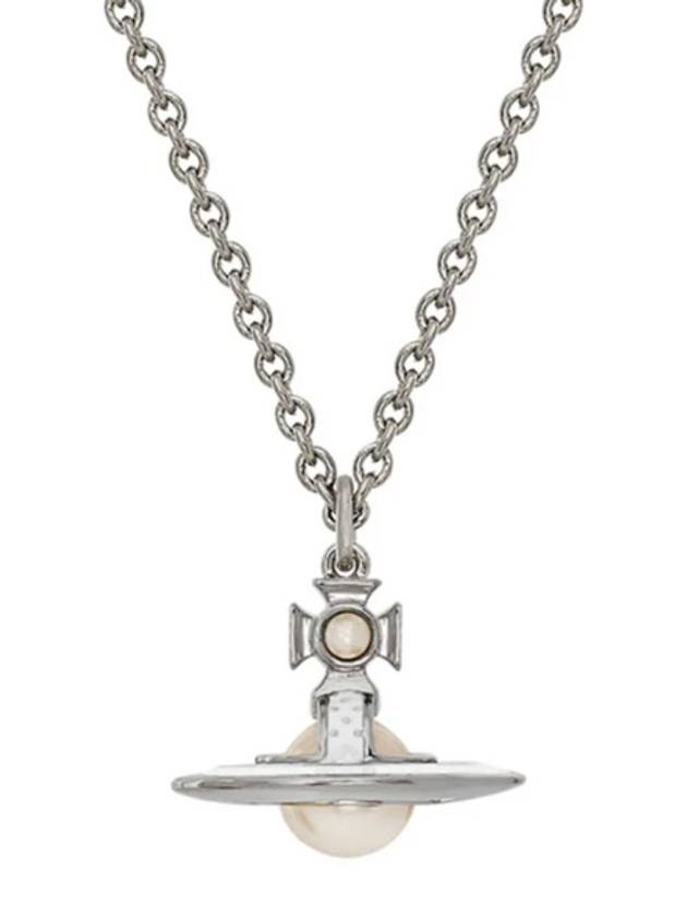 Simonetta Pearl Pendant Necklace Silver - VIVIENNE WESTWOOD - BALAAN 2