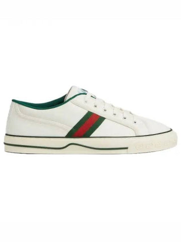 Tennis 1977 Canvas Low Top Sneakers White - GUCCI - BALAAN 1