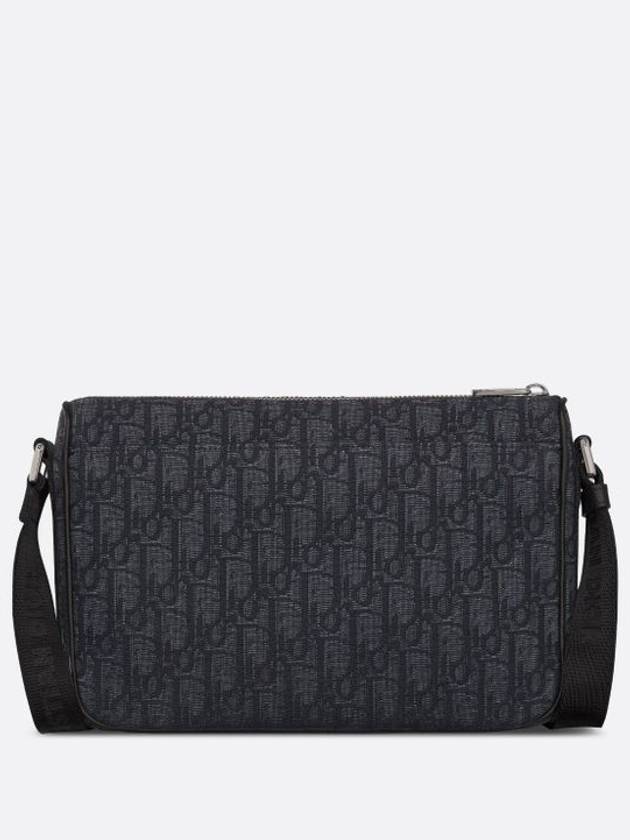 Oblique Jacquard 8 Messenger Bag Black - DIOR - BALAAN 4