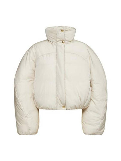 La Doudoune Courte Caraco Padding Ivory - JACQUEMUS - BALAAN 2