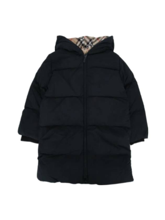 Kids Puffer Coat Black - BURBERRY - BALAAN 1